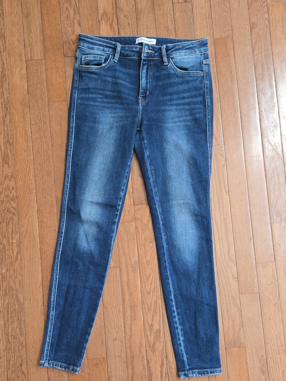 Flying Monkey Dark Blue Skinny Jeans